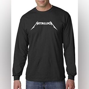 NWOT- Metallica Black Long Sleeve Metal Rock Band Tee
